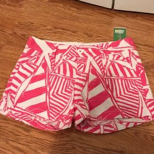 NWT Lilly Pulitzer Callahan shorts size:00